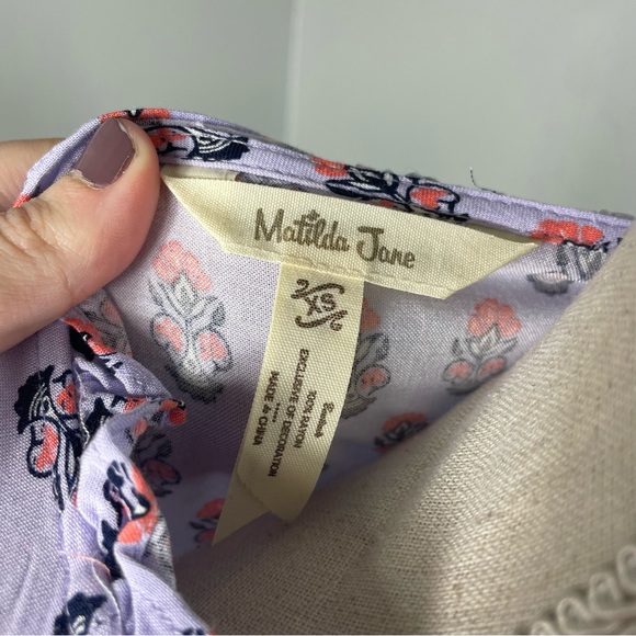 Matilda Jane || Floral Long Sleeve Blouse Size XS - Picture 8 of 8